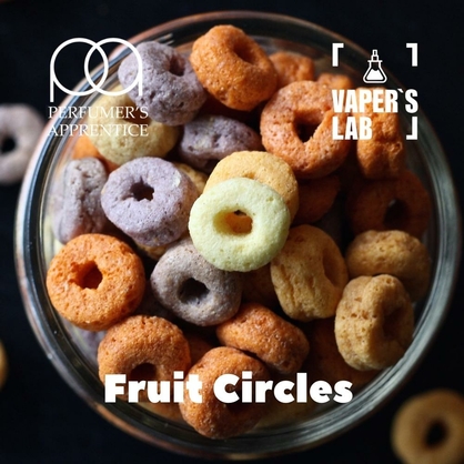 Фото, Ароматизатор для вейпа TPA Fruit Circles Фруктовые колечки