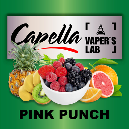 Фото на Ароматизатор Capella Pink Punch Рожевий пунш