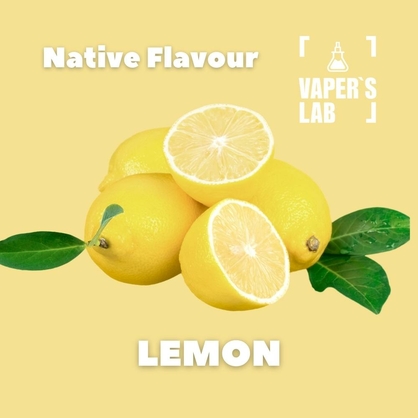 Фото, Відео Кращі смаки для самозамісу Native Flavour Lemon 30мл