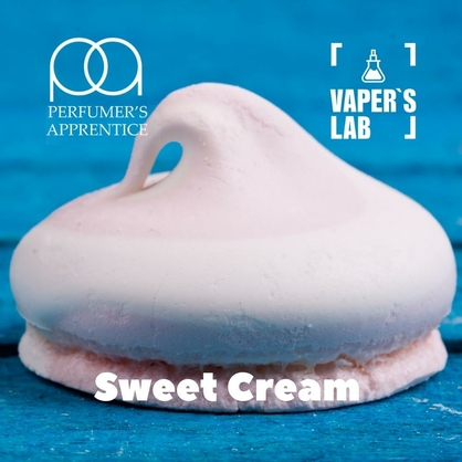Фото, Ароматизатор для вейпа TPA Sweet Cream Сладкий крем