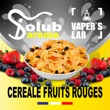 Фото Solub Arome Céréale fruits rouges Кукурудзяні пластівці з ягодами