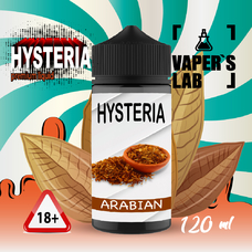Жижа для вейпа без нікотину купити Hysteria Arabic Tobacco 100 ml