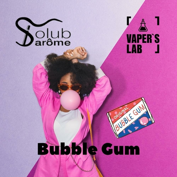 Отзыв Solub Arome Bubble gum Жвачка