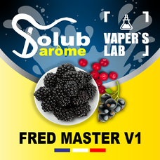  Solub Arome Fred master V1 Ежевика смородина лесные ягоды