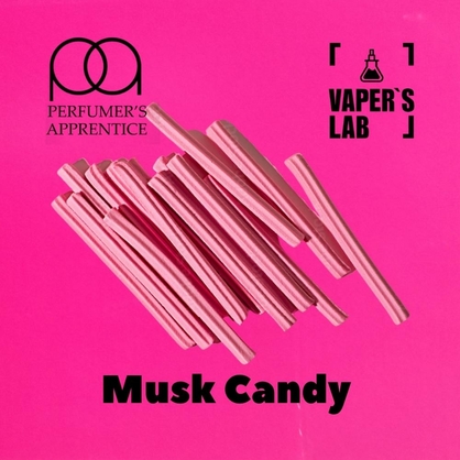 Фото, Ароматизатор для вейпа TPA Musk Candy Мускусные конфеты