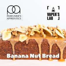 Ароматизатор для вейпа TPA Banana Nut Bread Бананово-горіховий хліб