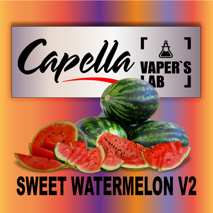 Фото на аромку Capella Sweet Watermelon v2 Сладкий Арбуз v2