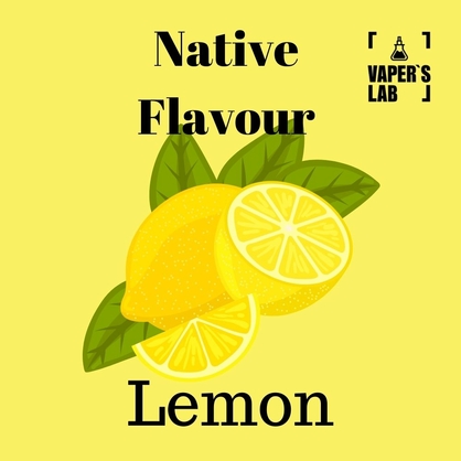 Фото, Жижка Native Flavour Lemon 30 ml