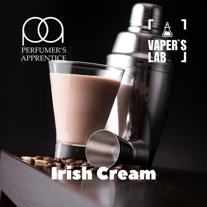 Фото, Ароматизатор для вейпа TPA Irish Cream Ирландский крем