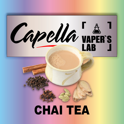 Фото на Ароматизатори Capella Chai Tea Індійський чай