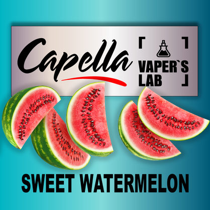 Фото на аромку Capella Sweet Watermelon Сладкий Арбуз