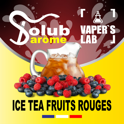 Фото, Аромка Solub Arome Ice-T fruits rouges Ягодный чай