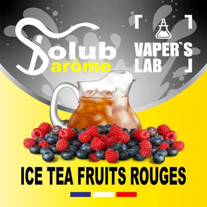 Фото, Аромка Solub Arome Ice-T fruits rouges Ягодный чай