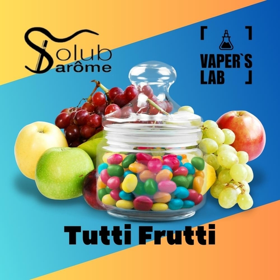 Отзыв Solub Arome Tutti Frutti Фруктовая жвачка