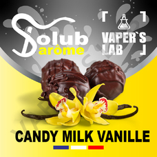 Ароматизаторы для вейпа Solub Arome Candy milk vanille Молочная конфета с ванилью