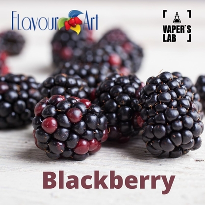 Фото, Видео, Ароматизатор для вейпа FlavourArt Blackberry Ежевика