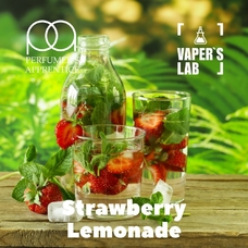 Ароматизатор для жижи TPA Strawberry lemonade Полуничний лимонад