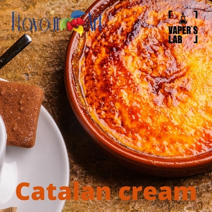 Фото, Видео, Ароматизатор FlavourArt Catalan cream Каталонский крем