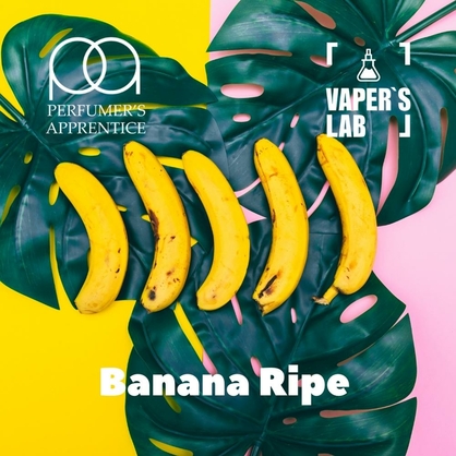 Фото, Ароматизатор для вейпа TPA Banana ripe Спелый банан
