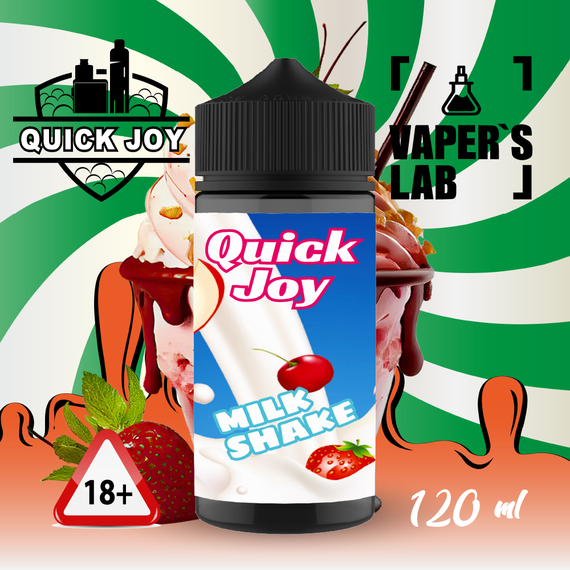 Відгуки на Жижа для вейпа Quick Joy Milk shake 120ml