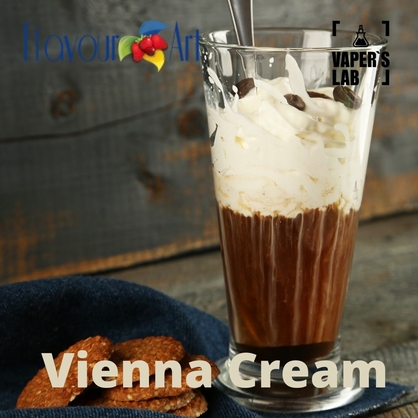 Фото, Ароматизатор для вейпа FlavourArt Vienna Cream Віденський крем