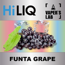 Ароматизаторы для вейпа HiLIQ Хайлик Funta Grape Холодний Виноград 5