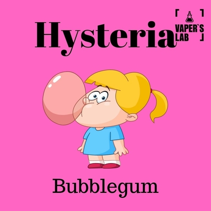 Фото, Видео на жидкости для парения Hysteria Bubblegum 100 ml