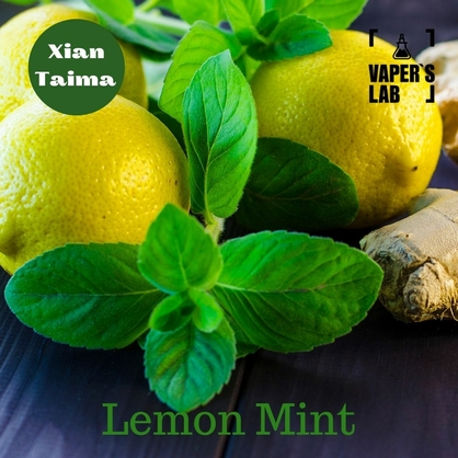 Фото Ароматизатор Xi'an Taima Lemon Mint Лимон м'ята