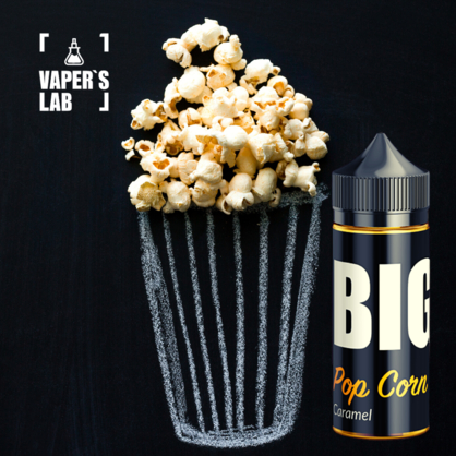 Фото, Видео на жидкость для вейпа без никотина Big boy Popcorn