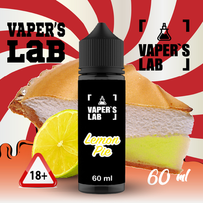Фото, Заправка для вейпа без нікотину Vapers Lab Lemon pie 60 ml