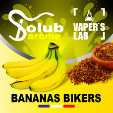 Ароматизатори для вейпа Solub Arome Bananas Bikers М'який смак тютюну з бананом