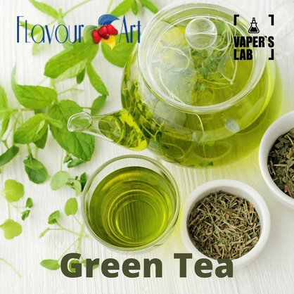 Фото, Ароматизатор для вейпа FlavourArt Green Tea Зелений чай