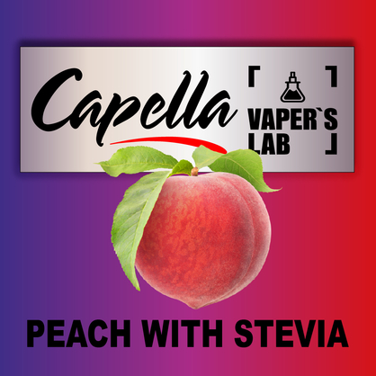 Фото на Аромку Capella Peach with Stevia Персик зі стевією