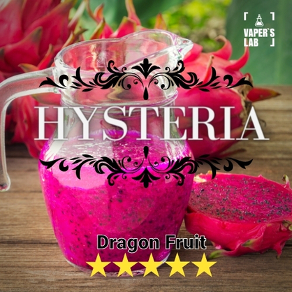 Фото, рідину для вейпа Hysteria Dragon fruit 30 ml