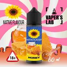 Безнікотинова рідина Native Flavour Honey 60 ml