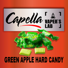 Ароматизатори для вейпа Capella Green Apple Hard Candy Льодяники зелене яблуко