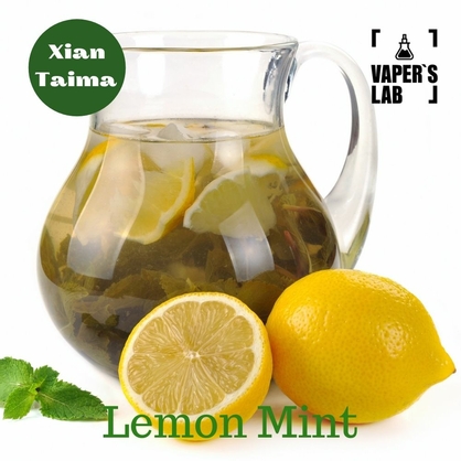 Фото, Аромка для вейпа Xi'an Taima Lemon Mint Лимон мята