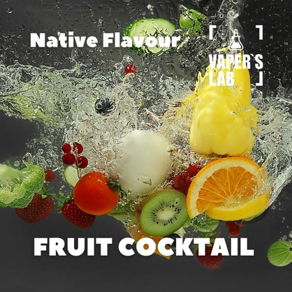 Фото, Відео на Арома для рідин Native Flavour Fruit Cocktail 30мл