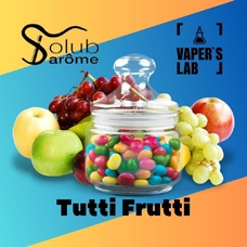 Натуральные ароматизатор Solub Arome Tutti Frutti Фруктовая жвачка