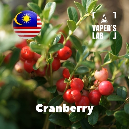 Фото, Відео ароматизатори Malaysia flavors Cranberry