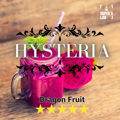 Фото, Видео на Жижа для вейпа Hysteria Dragon fruit 30 ml