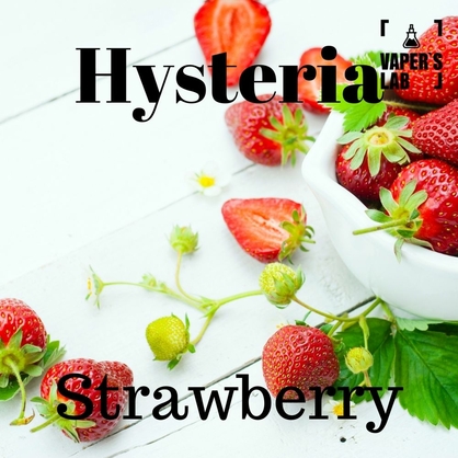 Фото, Жижку для вейпа Hysteria Strawberry 100 ml