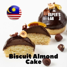 Харчовий ароматизатор для вейпа Malaysia flavors Biscuit almond cake