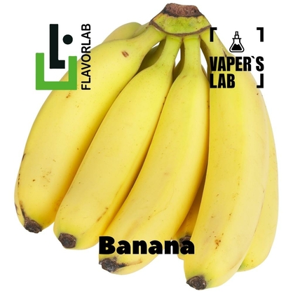 Фото, Видео, ароматизатор для самозамеса Flavor Lab Banana 10 мл