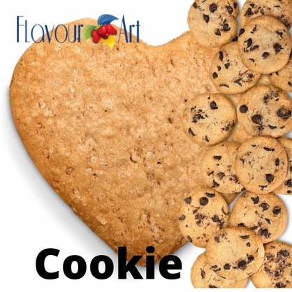 Фото, Видео, Ароматизатор для вейпа FlavourArt Cookie Печенье