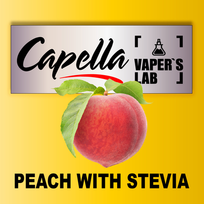 Фото на Аромку Capella Peach with Stevia Персик зі стевією