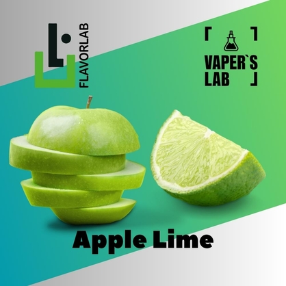 Фото, Видео, Основы и аромки Flavor Lab Apple Lime 10 мл